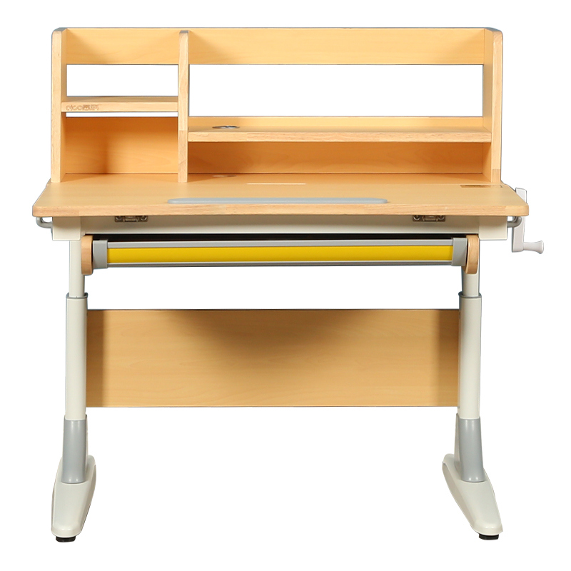 cico思科儿童学习桌椅可升降套装小户型书桌小学生实木学习桌家用