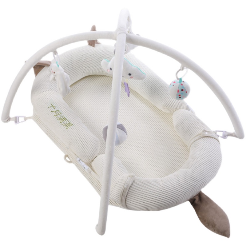 新生儿便携式床中床婴儿仿生床多功能防压可移动宝宝防吐奶床上床